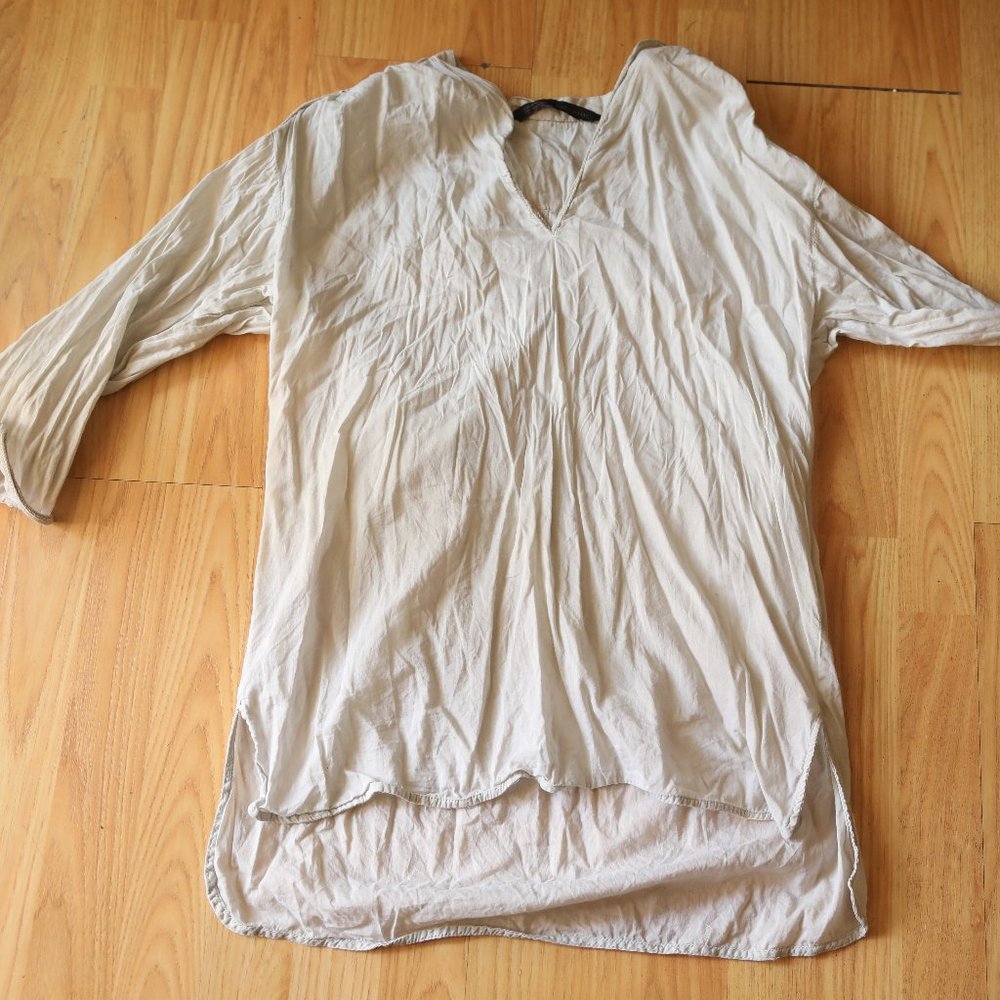 Light Green Top by Zara Basic